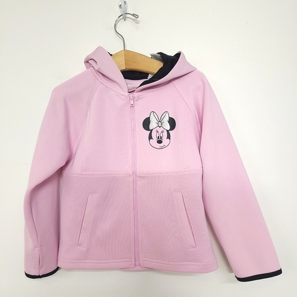 Disney juniour Minnie mouse pink hoddie, size 3T. - Picture 1 of 12